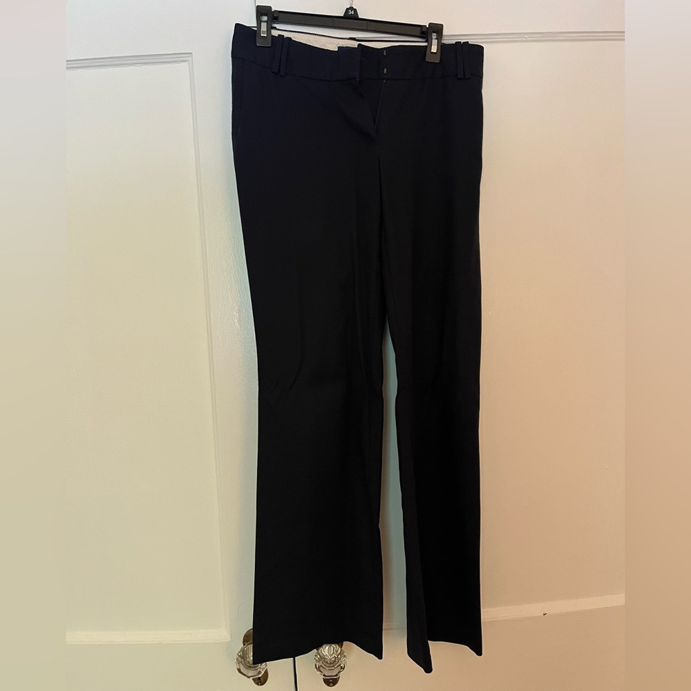 J.Crew city fit 100% cotton suit pants in navy